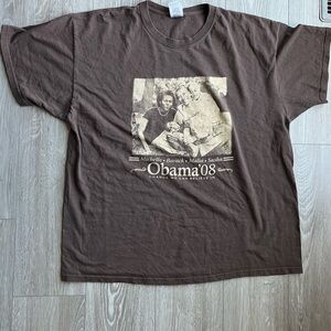 Obama Campaign Tshirt 2008 size 2XL